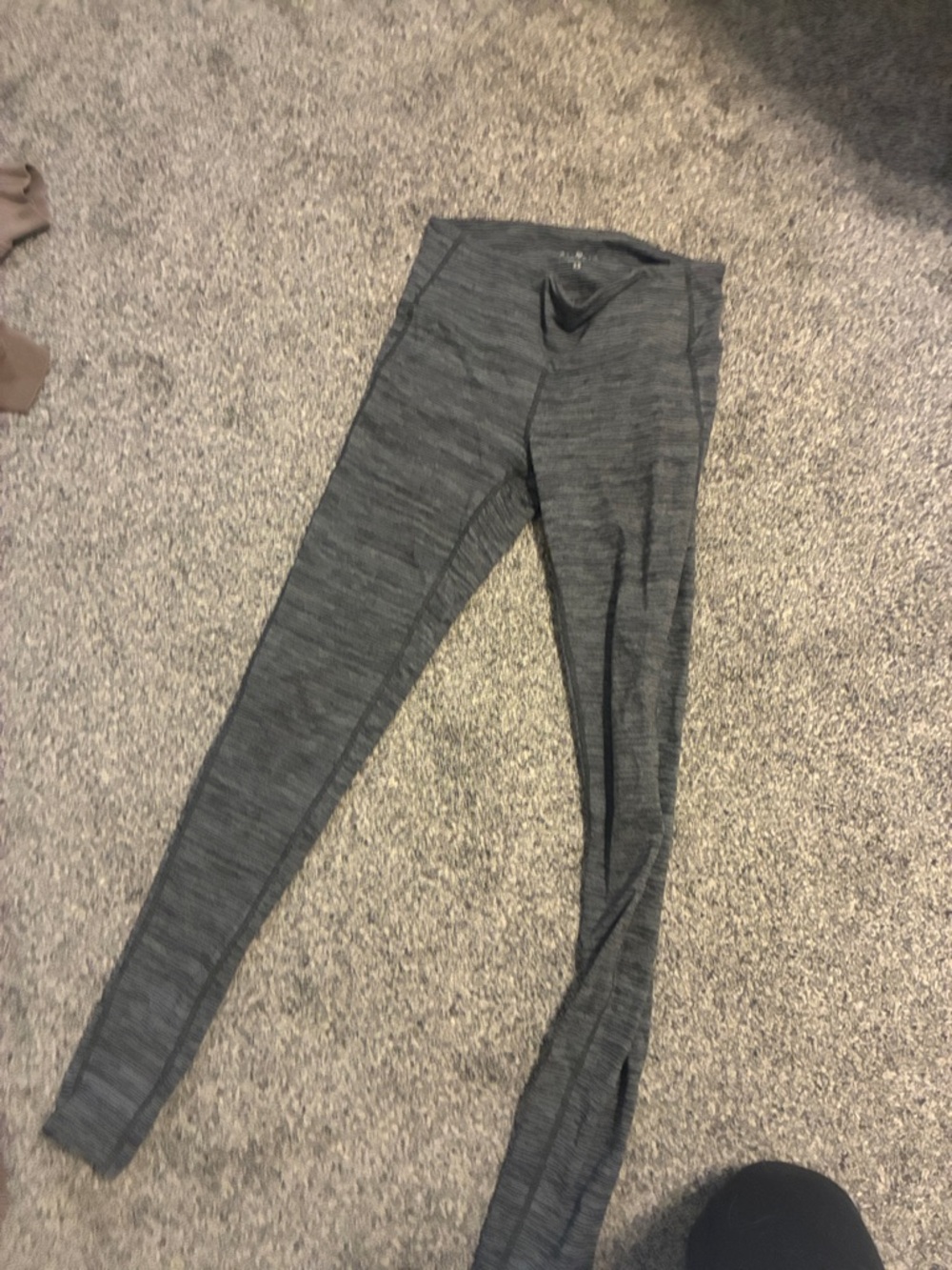 Athleta Charcoal Heather High-Waist Leggings